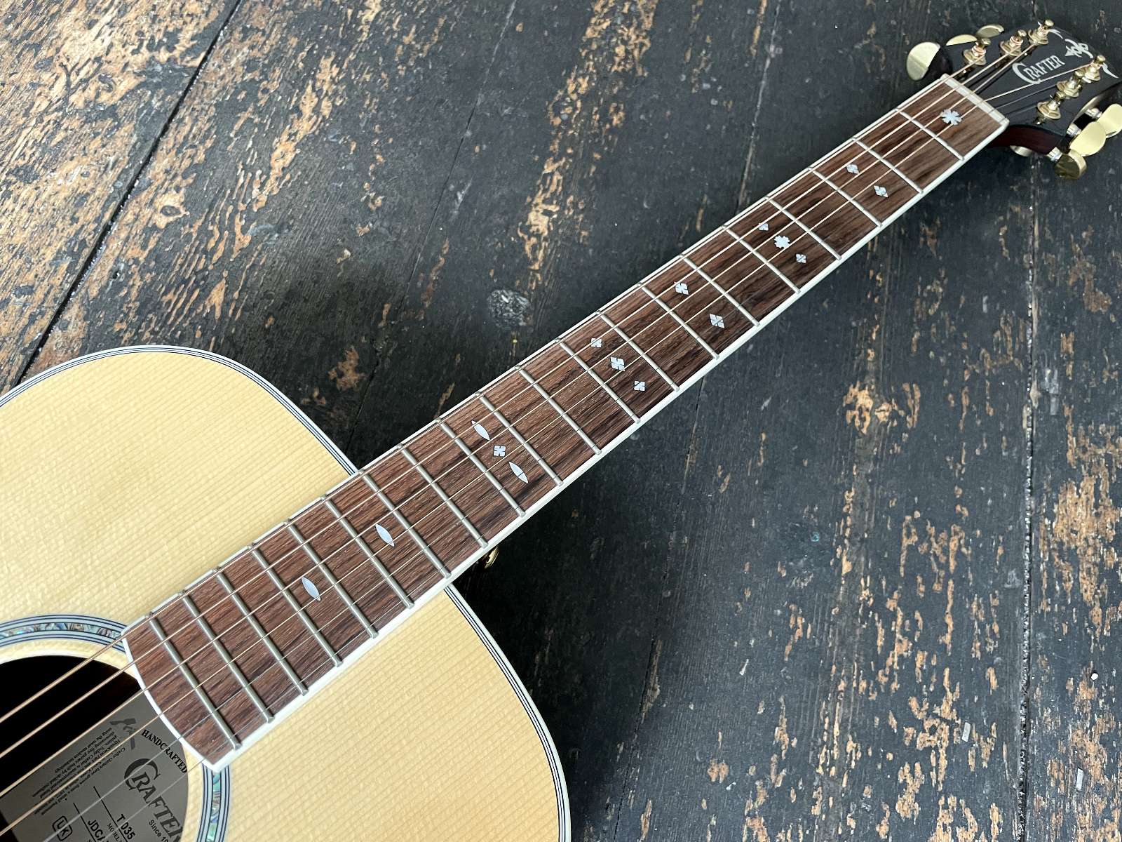 Crafter T035 Acoustic Guitar - Image 14