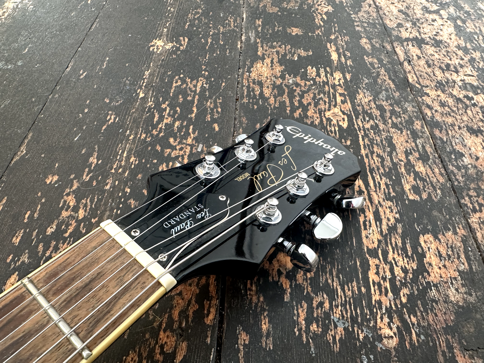 Left Handed Epiphone Les Paul Standard Electric Guitar - Image 5