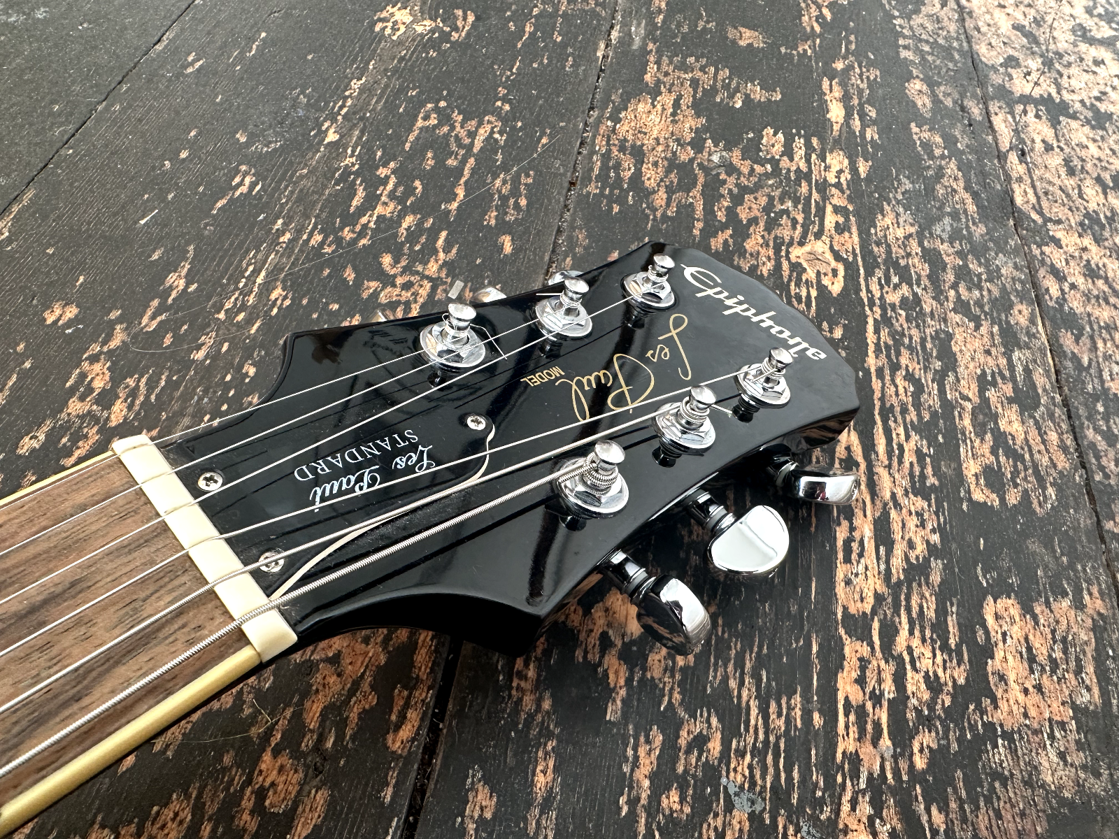 Left Handed Epiphone Les Paul Standard Electric Guitar - Image 7